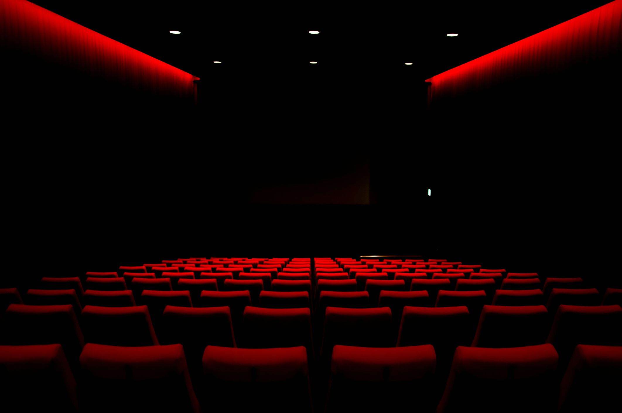Une salle de cinéma
