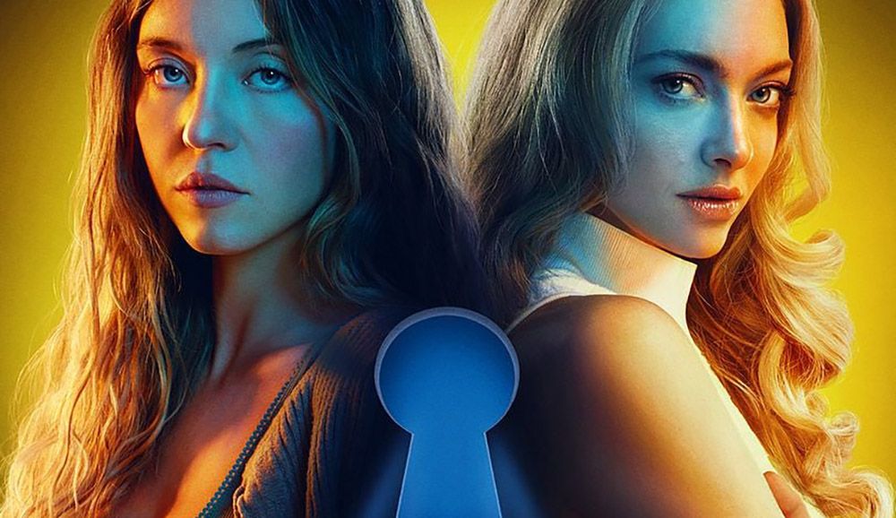Détail de l'affiche du film "La Femme de ménage" avec Sydney Sweeney et Amanda Seyfried