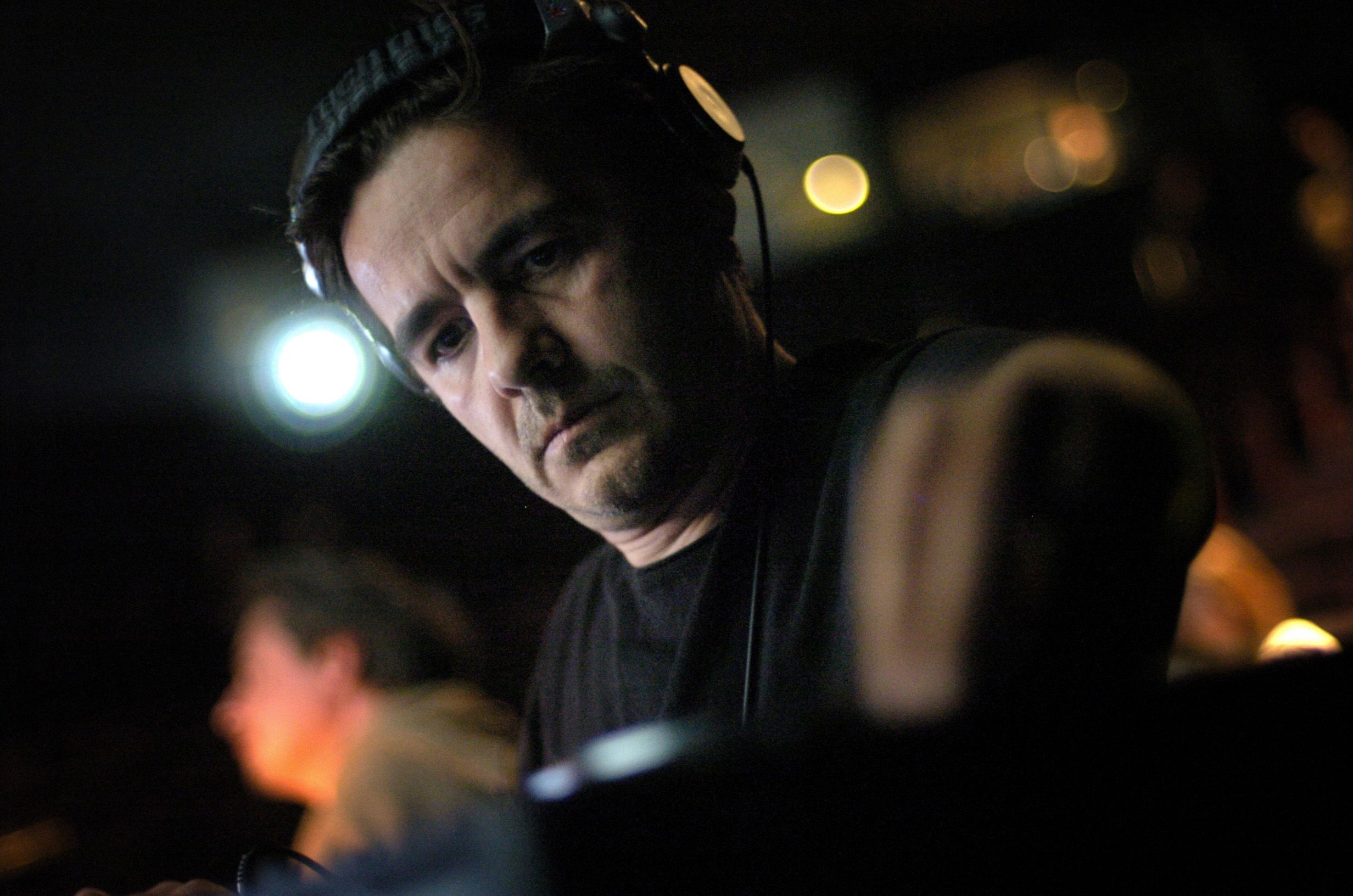 Laurent Garnier à Lyon pendant "Cinemix" en 2007