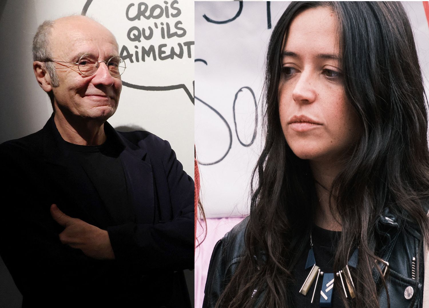 Philippe Geluck et Blanche Sabbah