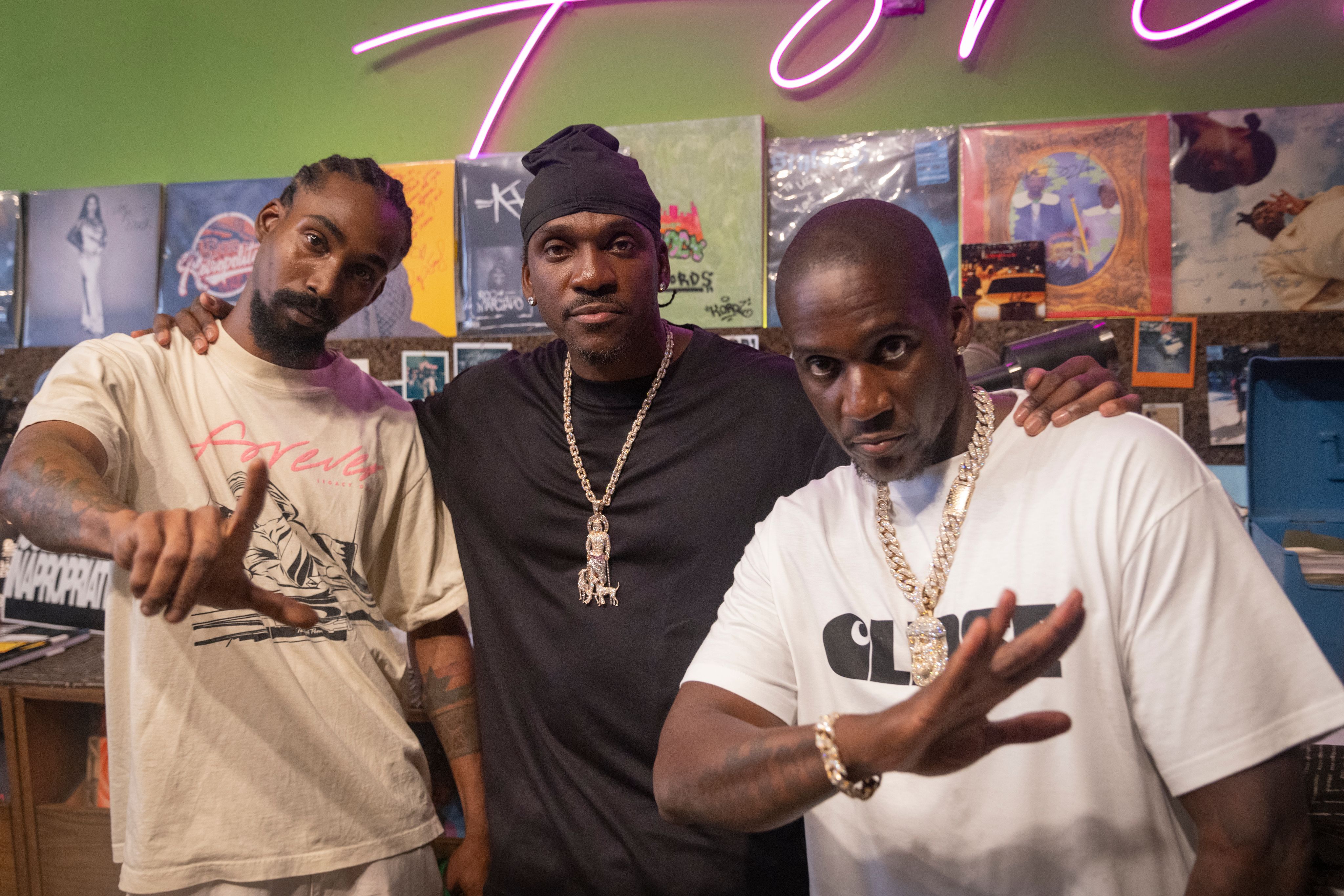 Clipse en juillet 2025 à New York à l'occasion de la sortie de leur nouvel album