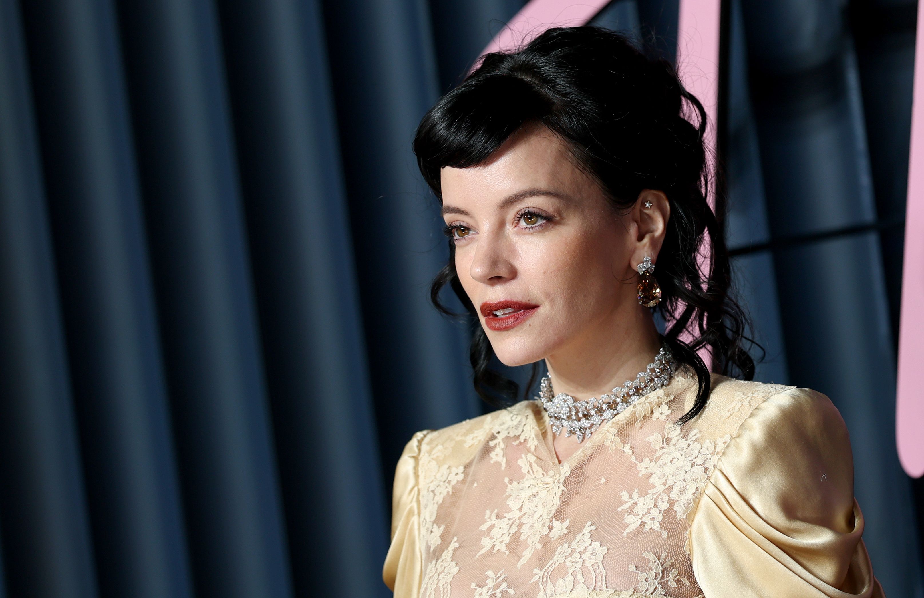 Lily Allen lors de la cérémonie des Fashion Awards au Royal Albert Hall de Londres, 1er décembre 2025