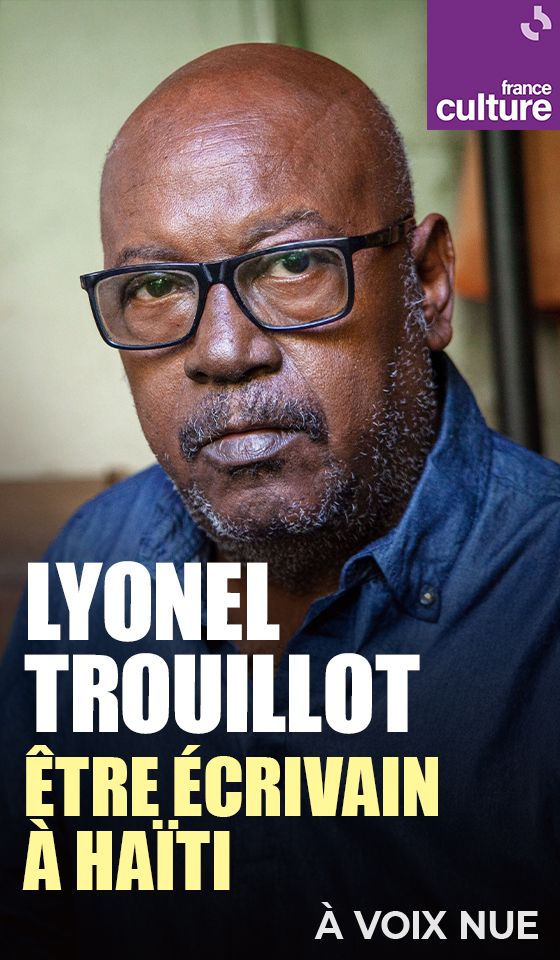 Le romancier et poète haïtien Lyonel Trouillot